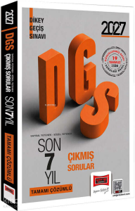 Yargı Yayınları 2027 DGS Sayısal - Sözel Yetenek Tamamı Çözümlü Son 7 Yıl Çıkmış Sorular