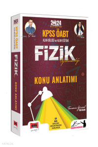Yargı Yayınları  ÖABT Fizik Öğretmenliği Konu Anlatımı