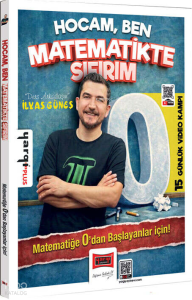 Yargı Yayınları Tüm Adaylar İçin Hocam Ben Matematikte Sıfırım Konu Anlatımlı Soru Bankası