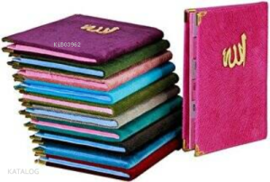 Yasin-i Şerif Türkçe'li 10'lu Set (Kadife Kapak, Şamua - Çanta Boy) (Kod:05)