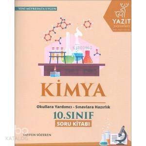 Yazıt Yayınları 10. Sınıf Kimya Soru Kitabı Yazıt