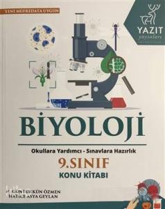 Yazıt Yayınları 9. Sınıf Biyoloji Konu Kitabı Yazıt 