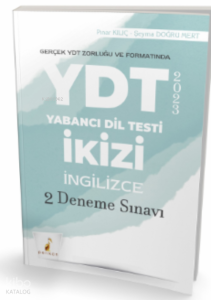 YDT İkizi İngilizce 2 Deneme Sınavı