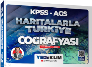 Yediiklim 2026 KPSS AGS Haritalarla Türkiye Coğrafyası Hem Konu Hem Soru