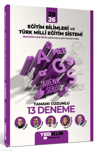 Yediiklim MEB-AGS Ahenk Eğitim Bilimleri ve Türk Milli Eğitim Sistemi Tamamı Çözümlü 13 Deneme