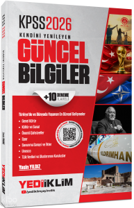 Yediiklim Yayıncılık ( 2026 KPSS Kendini Yenileyen Güncel Bilgiler + 10 Deneme İlaveli