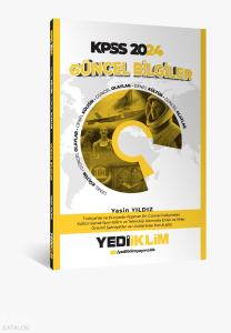 Yediiklim Yayıncılık KPSS Güncel Bilgiler 7 Deneme İlaveli Renkli