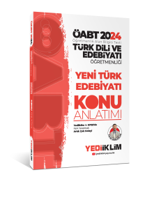 Yediiklim Yayıncılık ÖABT Türk Dili Ve Edebiyatı Öğretmenliği Yeni Türk Edebiyatı Konu Anlatımı