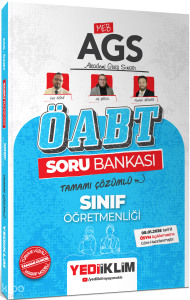 Yediiklim Yayınevi MEB AGS Sınıf Öğretmenliği Soru Bankası