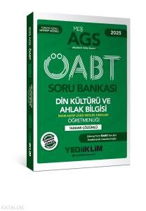 Yediiklim Yayınları 2025 MEB AGS ÖABT Rehberlik Tamamı Çözümlü Soru Bankası