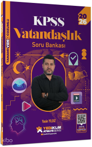 Yediiklim Yayınları 2026 KPSS Atölye Serisi Genel Kültür Vatandaşlık Tamamı Video Çözümlü Soru Bankası