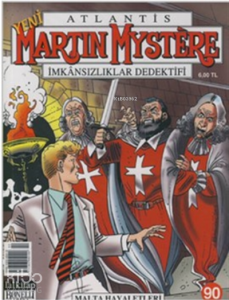 Yeni Martin Mystere Sayı: 90 Malta Hayaletleri