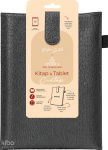 Yeni Nesil Kitap ve Tablet Çantası (Özel Deri Dokulu)