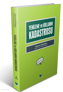 Yenileme ve Kullanım Kadastrosu