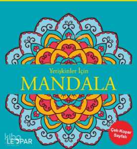 Yetişkinler İçin Mandala - Mavi