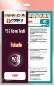 YGS Felsefe; 16 Adet Konu Testi