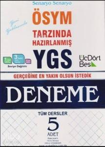 YGS Tüm Dersler ÖSYM Tarzında Hazırlanmış 5 Deneme