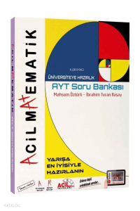 Yks Ayt Acil Soru Bankası Matematik