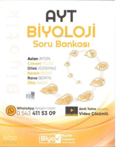 Yks Ayt Biyotik S.B. Biyoloji - 2022