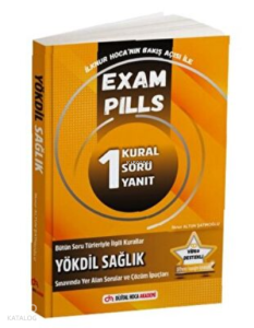 YÖKDİL Sağlık Exam Pills 1 Kural Soru Yanıt Dijital Hoca Akademi