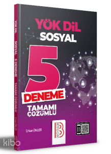 YÖKDİL Sosyal Tamamı Çözümlü 5 Deneme