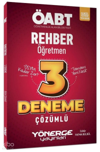 Yönerge ÖABT Rehber Öğretmen 3 Deneme Çözümlü