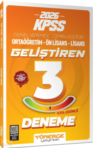 Yönerge Yayınları 2026 KPSS Genel Yetenek Genel Kültür Geliştiren