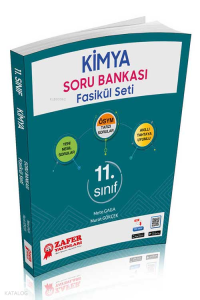 Zafer Yayınları 11. Sınıf Kimya Soru Bankası Fasikül Seti