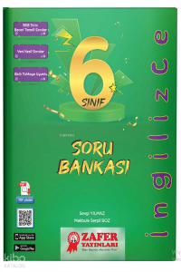 Zafer Yayınları 6. Sınıf İngilizce Soru Bankası