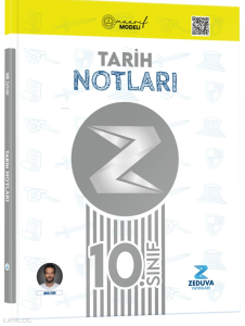 Zeduva Yayınları 10. Sınıf Maarif Modeli Tarih Notları