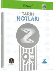 Zeduva Yayınları 9. Sınıf Maarif Modeli Tarih Notları