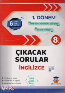 Zeka Küpü Yayınları 8. Sınıf 1. Dönem LGS İngilizce Çıkacak Sorular Kitabı Zeka Küpü 