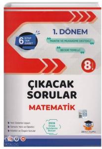 Zeka Küpü Yayınları 8. Sınıf 1. Dönem LGS Matematik Çıkacak Sorular Kitabı Zeka Küpü 