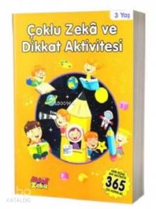Zeka ve Dikkat Aktivitesi 3 Yaş - Turuncu Kitap