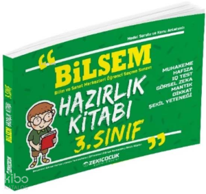 Zeki Çocuk 3. Sınıf Bilsem Hazırlık Kitabı