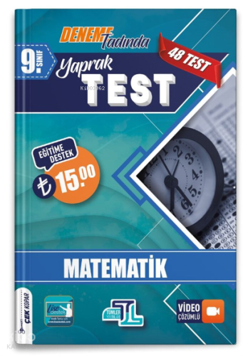 09.Sınıf Yaprak Test Matematik - 2022