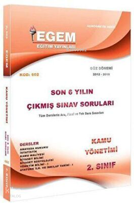 1. Sınıf 1. Yarıyıl Sağlık Kurumları İşletmeciliği Son 6 Yılın Çıkmış Sınav Soruları
