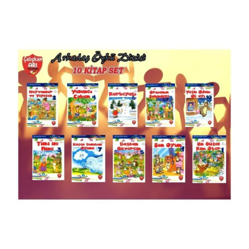 1.Sınıf Arkadaş Öykü Dizisi Hikaye Seti - Kitapiks.com