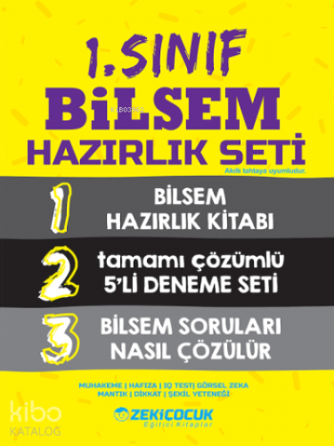 1.Sınıf Bilsem Hazırlık Seti