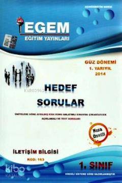 1. Sınıf İletişim Bilgisi Hedef Sorular (Kod 163) Güz Dönemi