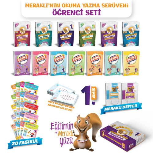 1. Sınıf Okuma Yazma Seti - Kitapiks.com