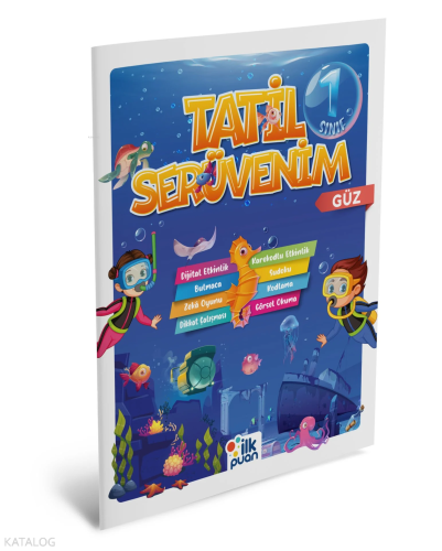 1. Sınıf Tatil Serüvenim Güz Tatil Kitabı