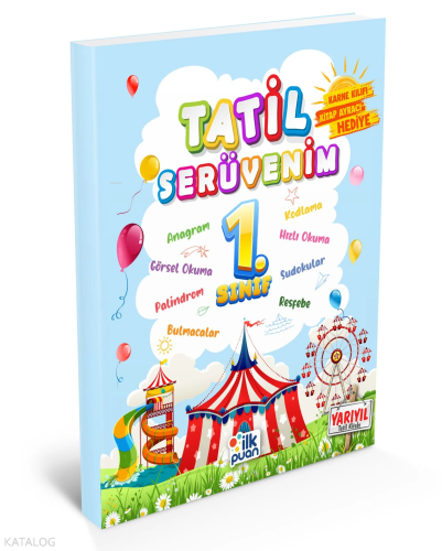 1. Sınıf Tatil Serüvenim Yarıyıl Tatil Kitabı