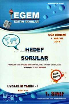 1. Sınıf Uygarlık Tarihi-1 Hedef Sorular (Kod 170) Güz Dönemi