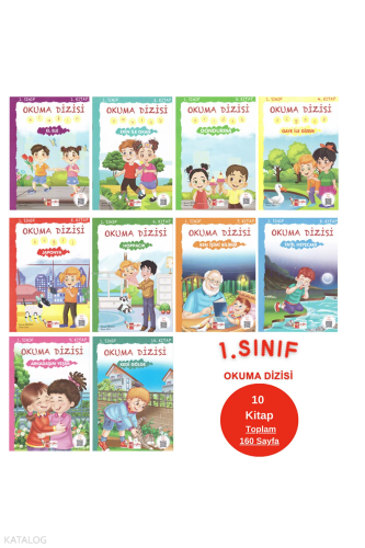1.Sınıf  Yeni Nesil 10'lu Okuma Dizisi(Yeni Ürün)
