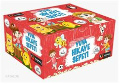 1.Sınıf Yuva Hikaye Sepeti (Renkli Resimli 80 Kitaplık Okumayı Öğrendim Seti)