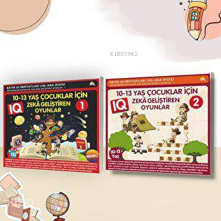 10-11-12-13 Yaş ve Üstü Çocuklar İçin IQ Zeka Geliştiren Akıl Oyunları (2 Kitap)