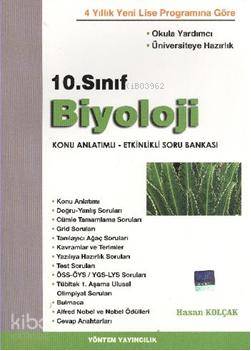 10.sınıf| Biyoloji; Konu Anlatımlı - Etkinlikli Soru Bankası