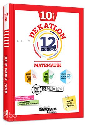 10. Sınıf Dekatlon Matematik 12 Deneme