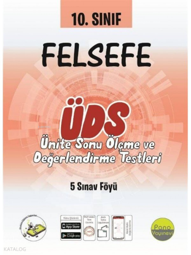 10. Sınıf Felsefe Ünite Değerlendirme Sınavı (5 Sınav)